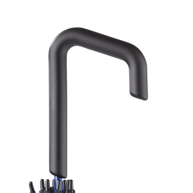 Stockschirm 23” selbstöffnend, Schwarz / Blau, Produktbild (2)
