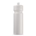 Sportflasche Bio 750 ml, Weiss / Weiss