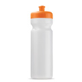 Sportflasche Bio 750 ml, Transparent / Orange