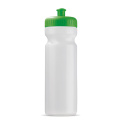 Sportflasche Bio 750 ml, Transparent / Grün