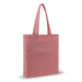 Einkaufstasche aus recycelter Baumwolle 38x42x10 cm, Rot