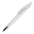 Kugelschreiber Riva Hardcolour, Weiss / Weiss