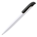 Kugelschreiber Modell Atlas Hardcolour, Weiss / Schwarz