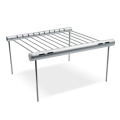 Mobiler BBQ Grill, Silber