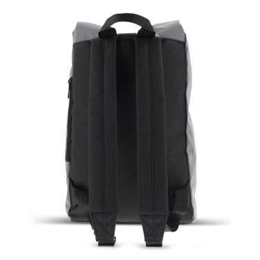 Reflektierender Rolltop-Rucksack 26x13x50 cm, Grau, Produktbild (4)