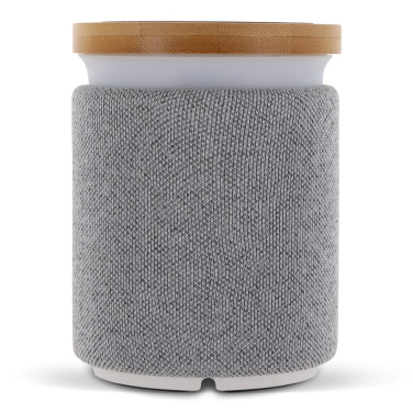 Bamboo wireless speaker 3W, Grau, Produktbild (2)