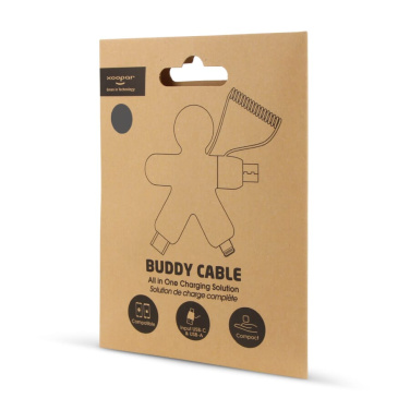 2064 | Xoopar Buddy Eco Charging Cable, Schwarz, Produktbild (2)