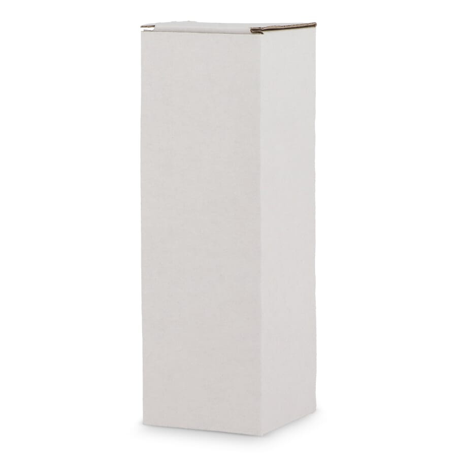 Kleiner Geschenkkarton für Flaschen und Becher, Weiss, Produktbild (1)