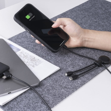 3199 | Xoopar Mr. Bio Powerbank and Cable pack 7000mAh, Schwarz, Produktbild (4)