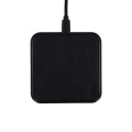 2259 | Xoopar Iné Wireless Fast Charger - Recycled Leather 15W, Schwarz