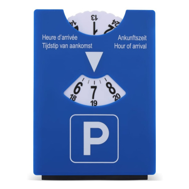 Parkscheibe mit Eiskratzer "Electric", Blau / Grün, Produktbild (2)