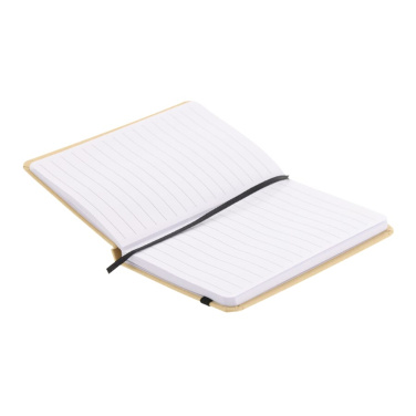 Papp-Notizbuch runde Ecken A5, Braun, Produktbild (4)