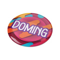 Doming Rund Ø 15 mm, Weiss