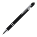Kugelschreiber Paris Metall Soft Touch, Schwarz