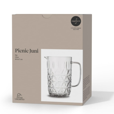 Sagaform Acryl Picknickkanne 1,2 Liter, Transparent, Produktbild (2)