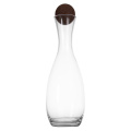 Sagaform Nature Karaffe mit Korkverschluss 1,5 liter, Transparent