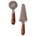 Sagaform Astrid Pizza/Kuchen-Set 2 Stück, Holz