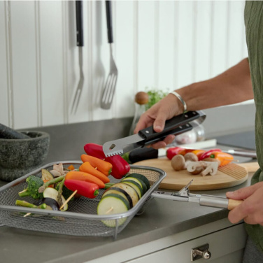 Sagaform Fredde BBQ Set 3-tlg, Schwarz / Silber, Produktbild (3)
