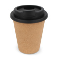 R-PP Kork Kaffeebecher 350 ml, Schwarz