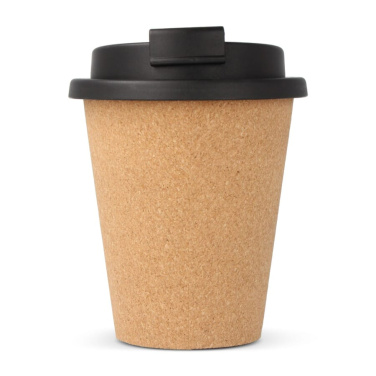 R-PP Kork Kaffeebecher 350 ml, Schwarz, Produktbild (4)