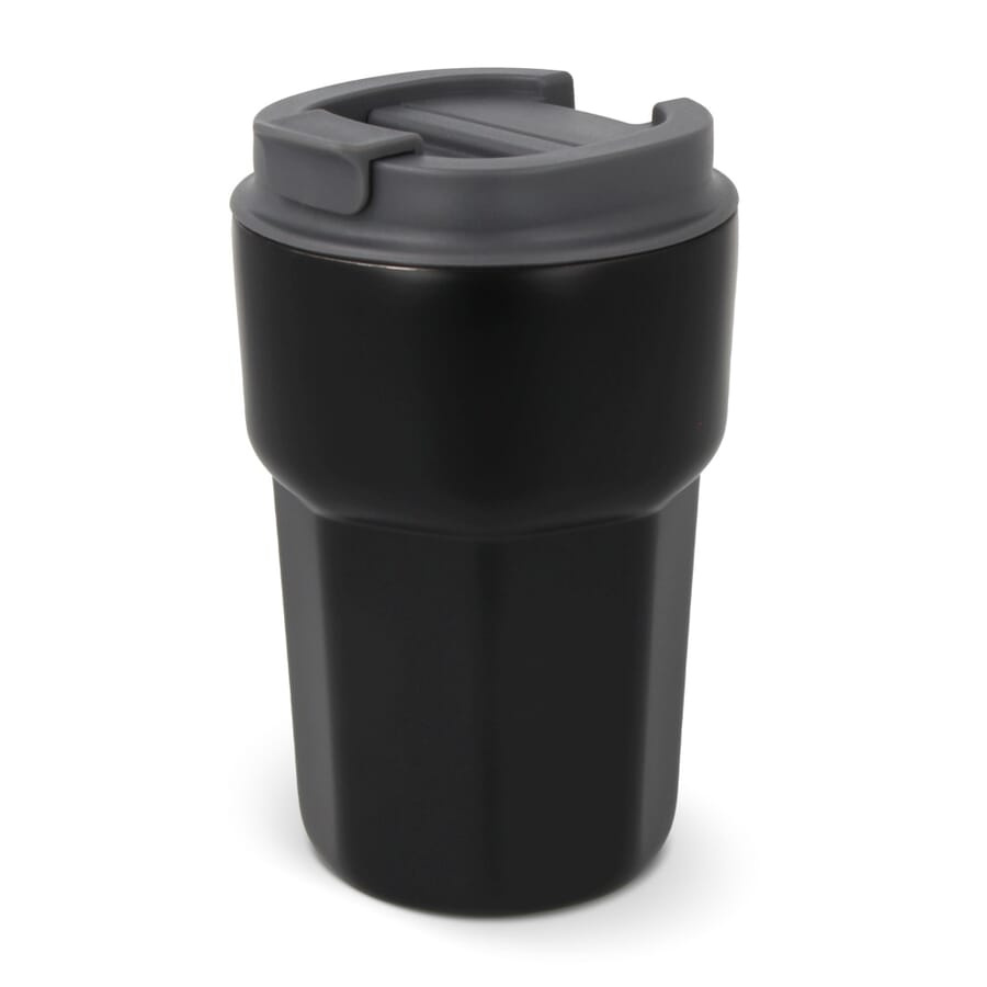 T-ceramic Thermobecher mit Deckel Zambezi 350 ml, Schwarz, Produktbild (1)