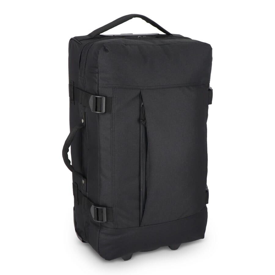 Trolley-Reisetasche 38L, Schwarz, Produktbild (1)