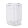 Doppelwandiges Kaffeeglas Marian 230 ml, Transparent