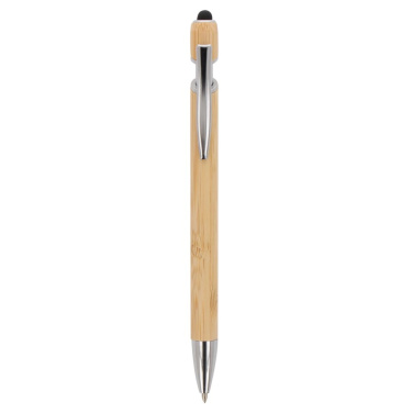 Kugelschreiber Paris Bamboo Stylus, Natur, Produktbild (4)