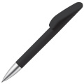 Kugelschreiber Slash soft touch R-ABS, Schwarz