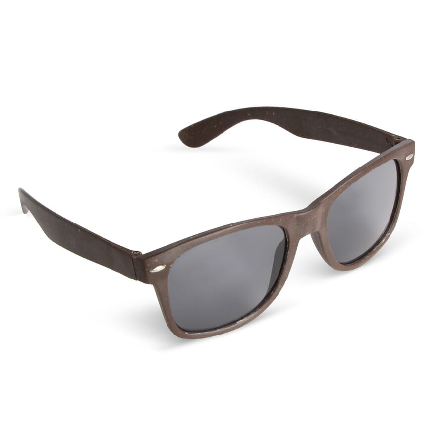 Sonnenbrille Justin Kaffee-Faser UV400, Natur, Produktbild (1)