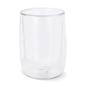 Doppelwandiges Kaffeeglas Marian 320 ml, Transparent
