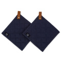 Kosta Linnewäfveri 2er-Pack Topflappen, Dunkelblau