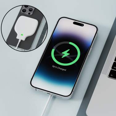 Xoopar Triton PD Magnetic Wireless Charger, Weiss, Produktbild (2)