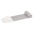 Schnelltrocknendes Handtuch R-PET 50 x 100 cm Sublimation, Weiss / Grau