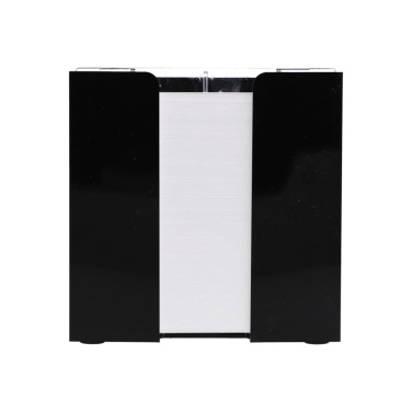 Notizzettel 10x10x10 cm in Würfelbox mit Stifteköcher, Schwarz, Produktbild (4)