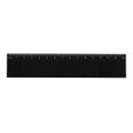 Lineal 15 cm, Schwarz