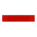 Lineal 15 cm, Rot
