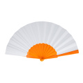 Fächer aus Kunststoff, Orange