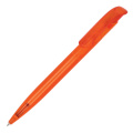 Kugelschreiber Atlas transparent, Transparent / Orange