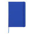 Notizbuch A5 PU mit Rasterpunktseiten, Blau