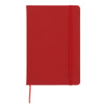 Notizbuch A5 PU mit Rasterpunktseiten, Rot