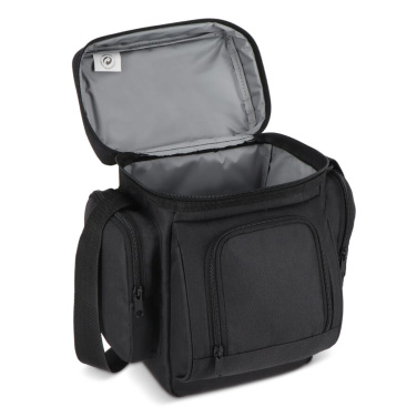 R-PET 600D Lunch-Kühlbox 10L, Schwarz, Produktbild (2)