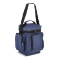 R-PET 600D Lunch-Kühlbox 10L, Dunkelblau