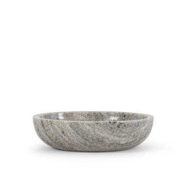 Sagaform Sten Travertin-Marmor-Schale, Beige, Produktbild (2)