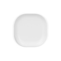 Kubischer Lippenpflegestift aus recyceltem ABS, Weiss