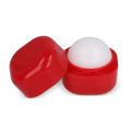Kubischer Lippenpflegestift aus recyceltem ABS, Rot