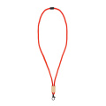 R-PET Kordel-Lanyard, Rot