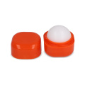 Kubischer Lippenpflegestift aus recyceltem ABS, Orange