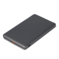 Nexus Wireless Powerbank Kompatibel mit MagSafe R-ABS 5000 mAh, Schwarz / Gun metal - dark