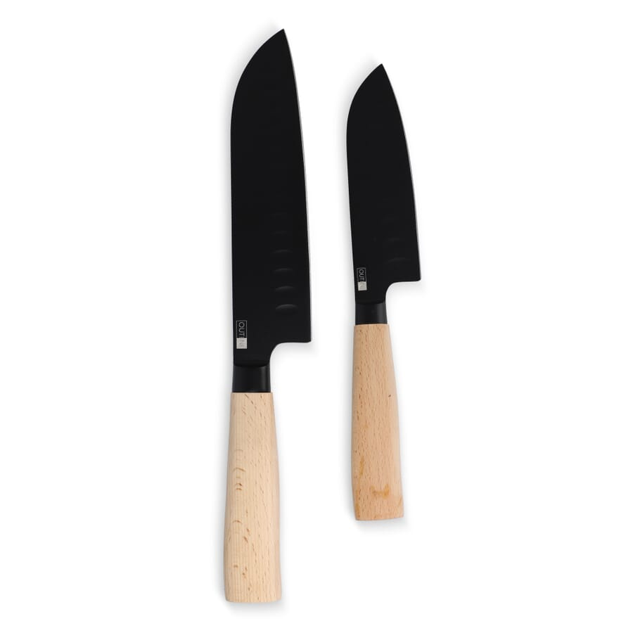InSideOut Santoku 2tlg. Messerset Ravn, Holz, Produktbild (1)